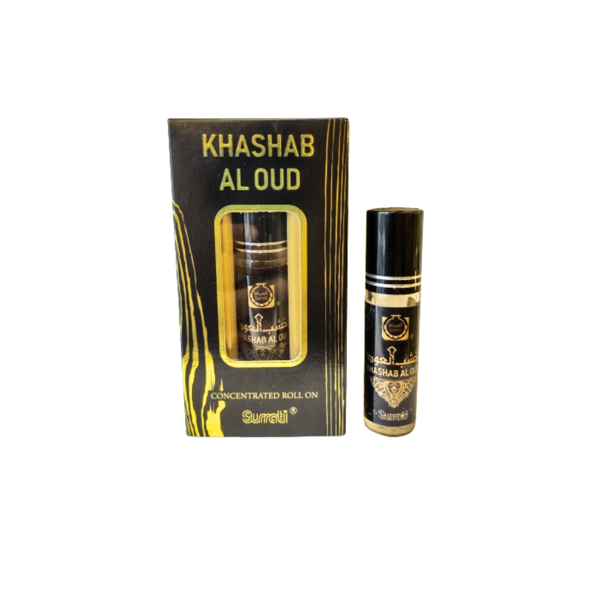 Khashab al Oud 6 Ml Roll On Attar Woody Mens