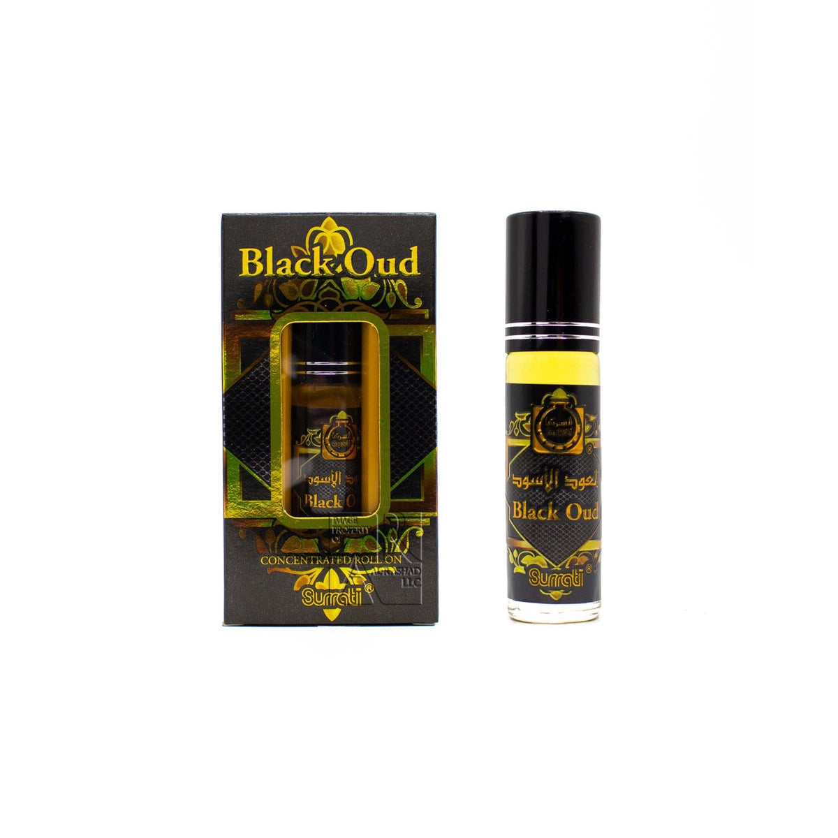 Black Oud 6 Ml Roll On Attar Woody Mens